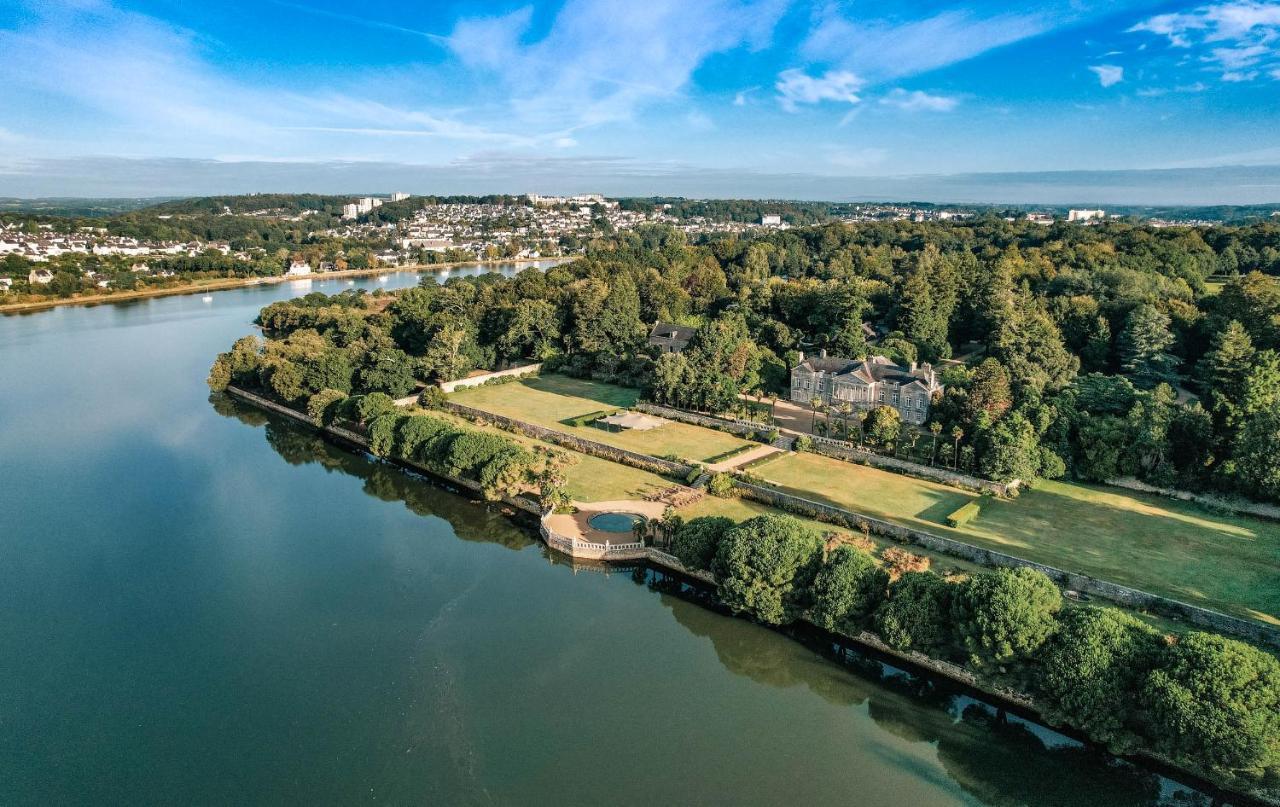 Camping De L'Orangerie De Lanniron Quimper Esterno foto
